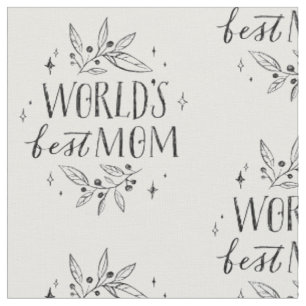 Die besten Mama-Mütter der schwarzen Welt Stoff