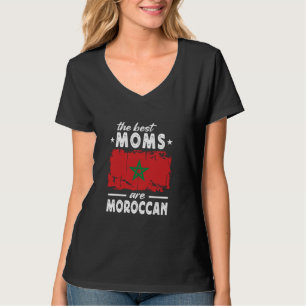 Die besten Mamas sind marokkanischer Muttertag Mar T-Shirt