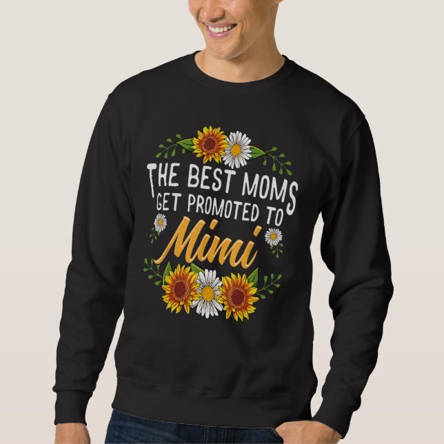 Die besten Mamas werden für Mimi Shirt Geschenke g (Vorderseite)