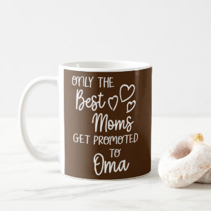 Die besten Mamas werden für Oma Deutsch Flämisch Kaffeetasse