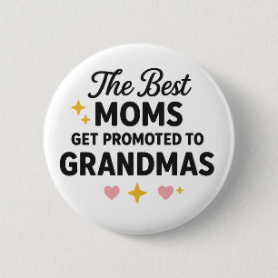 Die besten Mamas werden für Weihnachten beworben Button