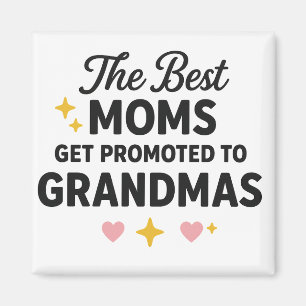 Die besten Mamas werden für Weihnachten beworben Magnet
