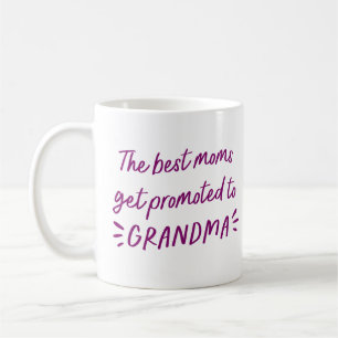 Die besten Mamas werden in Oma befördert Kaffeetasse