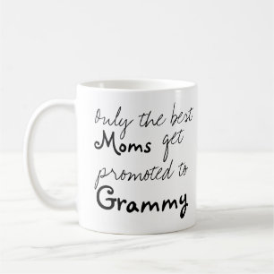 Die besten Mamas werden zur Grammy Coffee Cup Tass Tasse