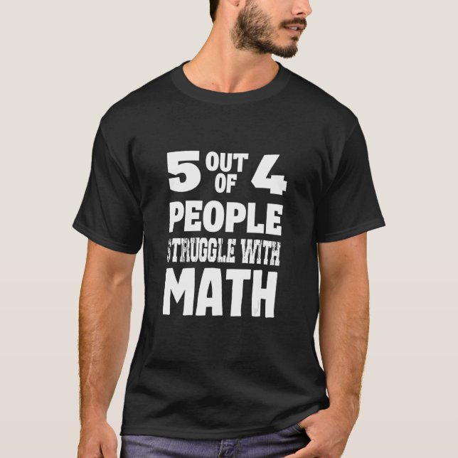 Die besten Mathematik Lehrer Männer Frauen Mathema T-Shirt (Vorderseite)