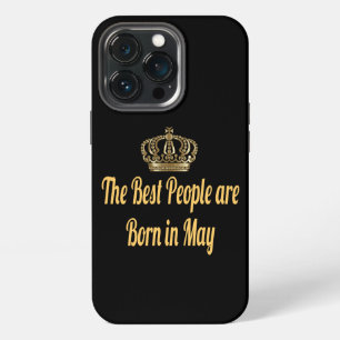 Die besten Menschen werden im Mai geboren iPhone 13 Pro Hülle