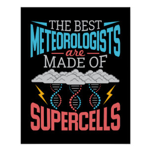 Die besten Meteorologen Supercells: Sonnenwetter Poster