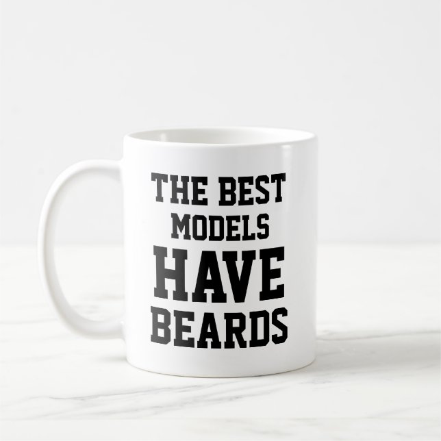 Die besten Modelle haben Beards Kaffeetasse (Links)