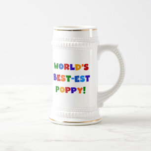 Die besten Mohngeschenke der Welt in hellen Farben Bierglas