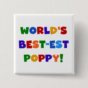 Die besten Mohngeschenke der Welt in hellen Farben Button