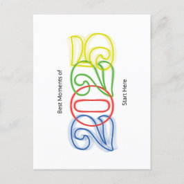 Die besten Momente des Jahres 2025 beginnen hier Postkarte