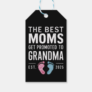 Die besten Mütter werden zur Oma befördert Est 202 Geschenkanhänger