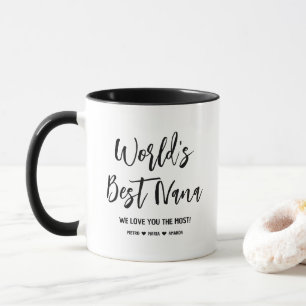 Die besten Nana-Grandkids-Namen der Welt Tasse
