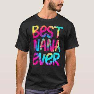 Die besten Nana-Mütter je Gefärbte Krawatte Mutter T-Shirt