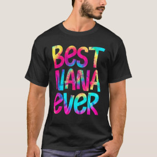 Die besten Nana-Mütter je Gefärbte Krawatte Mutter T-Shirt