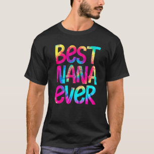 Die besten Nana-Mütter je Gefärbte Krawatte Mutter T-Shirt
