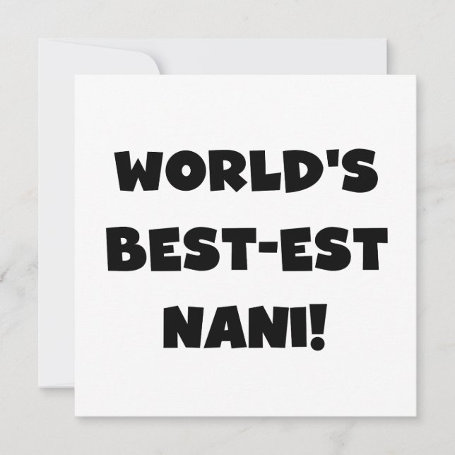 Die besten Nani-T - Shirt und Geschenke der Black  (Vorderseite)