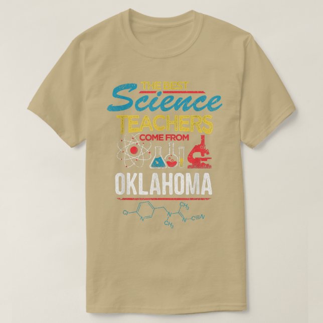 Die besten naturwissenschaftlichen Lehrer kommen a T-Shirt (Design vorne)