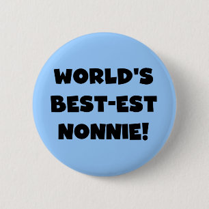 Die besten Nonnie-Geschenke der Black Text World Button