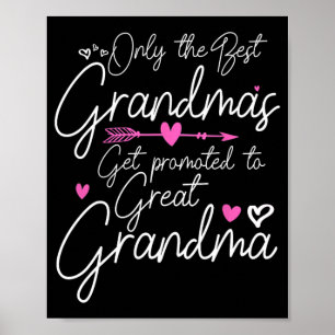 Die besten Omas werden zur Ur-Oma Mutter befördert Poster