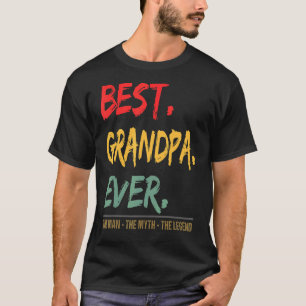 Die besten Opa der Menschheit Der Mythos der Legen T-Shirt