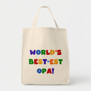 Die besten opa-farbenen Geschenke der Welt Tragetasche