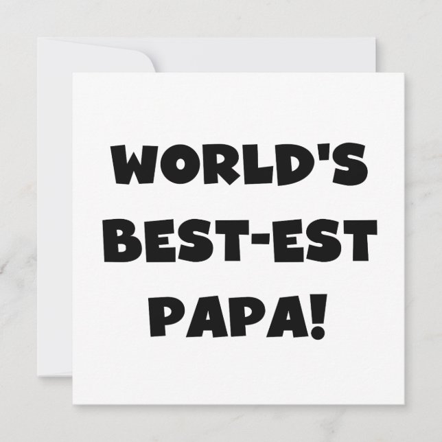 Die besten Papa-Tshirts und Geschenke der Black Te (Vorderseite)