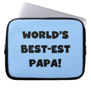 Die besten Papa-Tshirts und Geschenke der Black Te Laptopschutzhülle