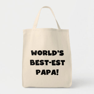 Die besten Papa-Tshirts und Geschenke der Black Te Tragetasche