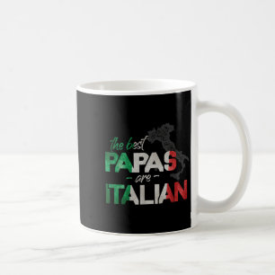 Die besten Papas sind Italienisch Funny Italy Coun Kaffeetasse