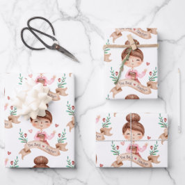 Die besten Papierblätter für Lehrer Geschenkpapier Set