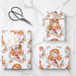 Die besten Papierblätter für Lehrer Geschenkpapier Set