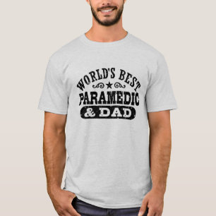 Die besten Paramedika und Vater der Welt T-Shirt