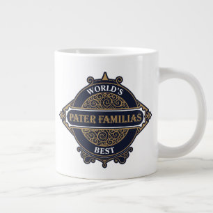 Die besten Pater Familias der Welt (Vater der Fami Jumbo-Tasse