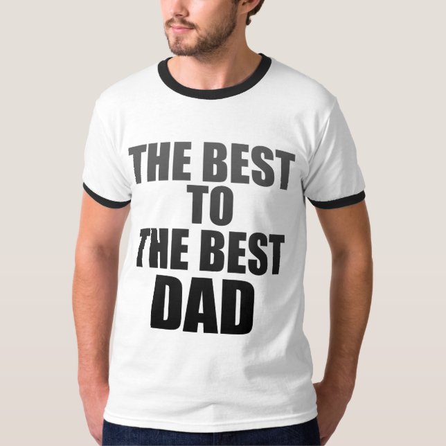 die besten Retro-Shirts für den besten Papa 1 T-Shirt (Vorderseite)