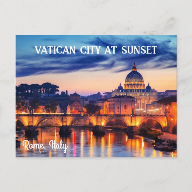 Die besten ruhigen Plätze in Kursivschrift Postkarte (Vorderseite)