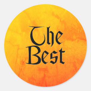 Die besten runden, großen Aufkleber