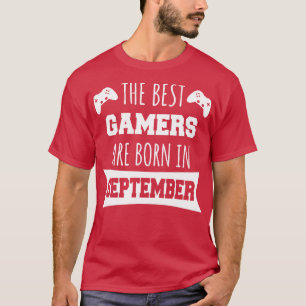 Die besten Spieler sind im September Geboren T-Shirt