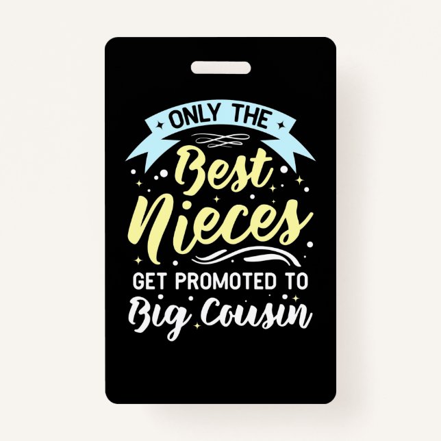 Die besten Stücke werden für große Cousin angebote Ausweis (Vorderseite)