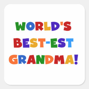 Die besten T - Shirt und Geschenke der Welt für Gr Quadratischer Aufkleber