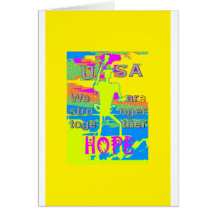 Die besten USA Hope Hillary Stronger Together