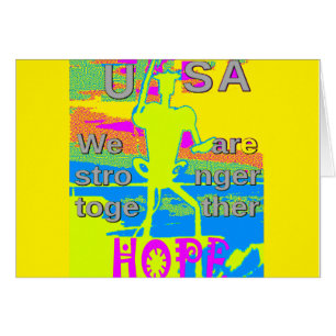 Die besten USA Hope Hillary Stronger Together