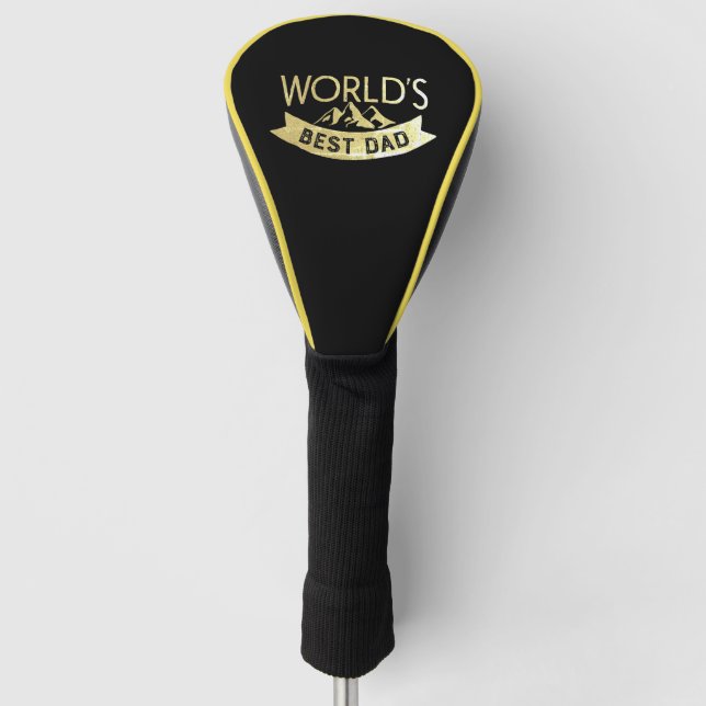 Die besten Vater der Welt Golf Headcover (Vorderseite)