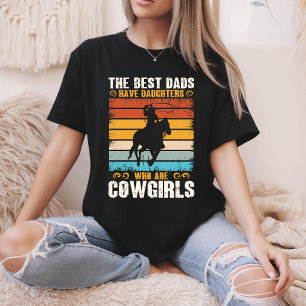 Die besten Vater haben Töchter, die Kuhmädchen sin T-Shirt