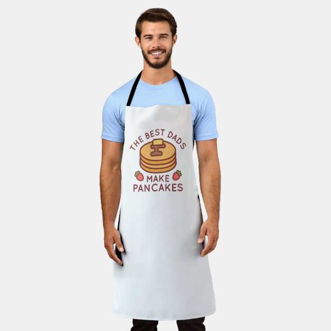 Die besten Vater machen Crêpes Schürze (Getragen)