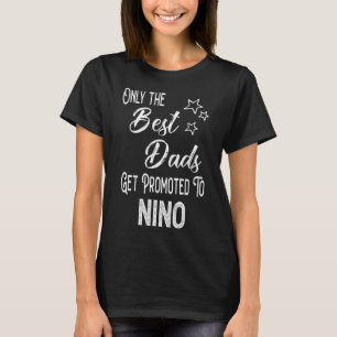 Die besten Vater werden für Nino Spanish Godfath b T-Shirt