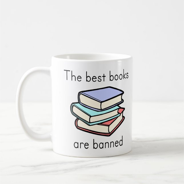 Die Besten werden verboten Kaffeetasse (Links)