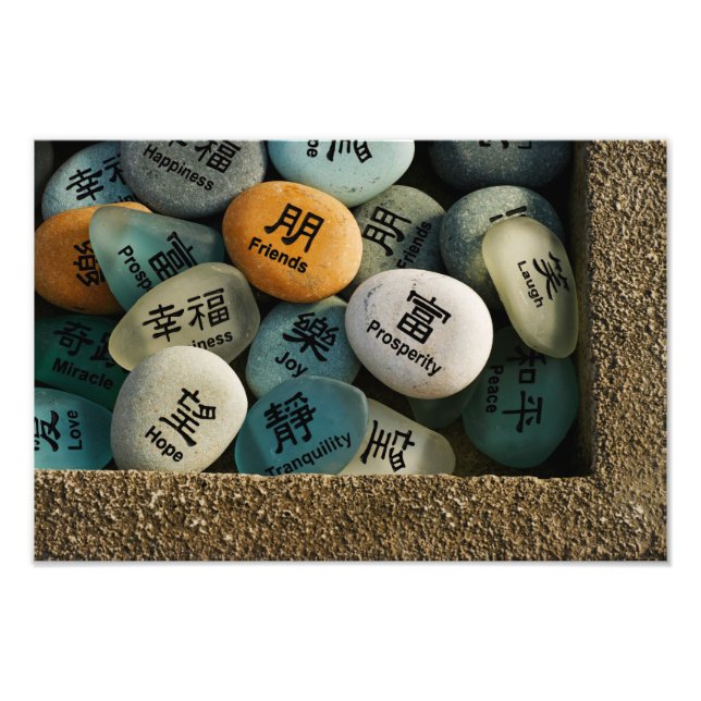 Die besten Wünsche. Fotodruck (Vorne)