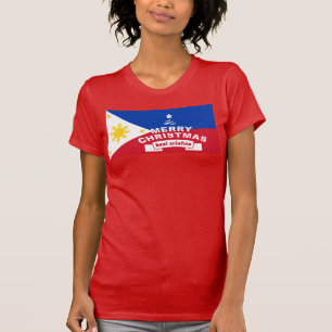 Die besten Wünsche für frohe Weihnachten und ein g T-Shirt