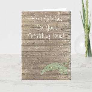 Die besten Wünsche für Ihren Hochzeitstag Gum Tree Karte